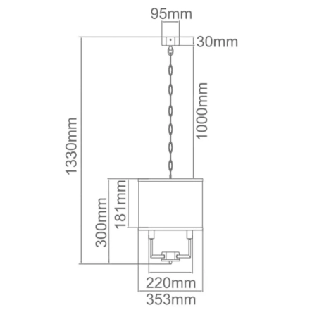 Lampa Hampton wisząca Casa cromo S OR80209 - Open Design Highlights
